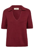 Arin Cotton Knit | Cabernet | Strik fra Mos Mosh