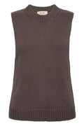Bine Cotton Knit Top | Subterranean | Strik fra Mos Mosh