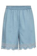 Moody Softy Shorts Shorts | Light Blue | Shorts fra Mos Mosh