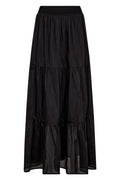 Silka Long Skirt | Black | Nederdel fra Mos Mosh