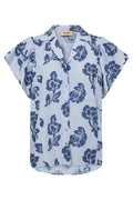 Osco Stripe Jacq Shirt | Skyway | Skjorte fra Mos Mosh