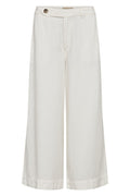 Bantry Stalom Pant Cropped | White | Bukser fra Mos Mosh