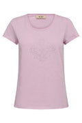 Sherri O-SS Glam Tee | Fragrant Lilac | T-shirt fra Mos Mosh