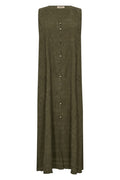 Antoinette Caline Dress | Burnt Olive | Kjole fra Mos Mosh