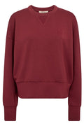 Kiki Celli Sweatshirt | Cabernet | Sweats fra Mos Mosh