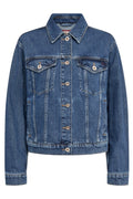 Saima Authentic Jacket | Blue | Jakke fra Mos Mosh