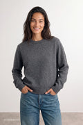 Eloise 2 | Dark Grey Mel. | Pullover fra Levete Room