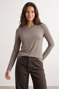 Josephine 1 | Falcon Melange | T-shirt fra Levete Room