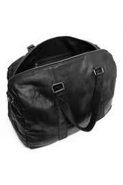 Spacious weekend bag in soft leather quality 15476 | Sort | Spacious weekend bag in soft leather quality fra Depeche