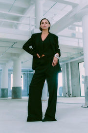 Tailor Pant Wide | Black | Bukser fra Copenhagen Muse