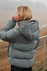 Fox C Puffer Jacket | Grey | Jakke fra Neo Noir