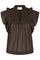 Jayla S Voile Top | Dark Brown | Bluse fra Neo Noir