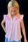 Emmy Embroidered Top | Pink