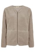 Teddy Jacket 207623 | Simply Taupe | Jakke fra Freequent