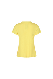 Rype Ss Placket Tee | Yellow Plum | T-shirt fra Mos Mosh