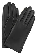 Glove w. studs at finger 16008 | Sort | Glove w. studs at finger fra Depeche