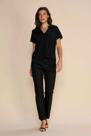 Ellen Night Pant | Black | Bukser fra Mos Mosh