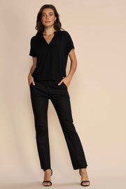 Ellen Night Pant | Black | Bukser fra Mos Mosh