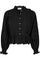 Petrine Embroidery Blouse | Black | Bluse fra Neo Noir