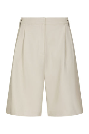 Nika Structure Shorts | Creme | Shorts fra Neo Noir