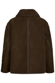 Edmund Teddy Jacket | Dark Brown | Jakke fra Neo Noir