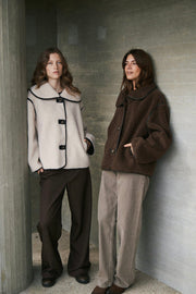 Edmund Teddy Jacket | Dark Brown | Jakke fra Neo Noir