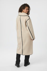 Carmen Teddy Coat | Ivory | Jakke fra Neo Noir