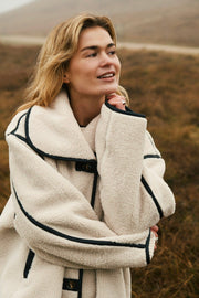 Carmen Teddy Coat | Ivory | Jakke fra Neo Noir