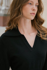 Melia Knit Dress | Black | Strik fra Neo Noir