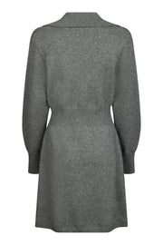 Melia Knit Dress | Dark Grey Melange | Strik fra Neo Noir