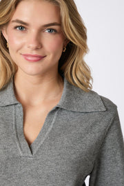 Melia Knit Dress | Dark Grey Melange | Strik fra Neo Noir