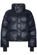 Rhea Shiny Puffer Jacket | Navy | Jakke fra Neo Noir