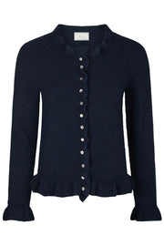 Elowen Knit Blouse | Navy | Strik fra Neo Noir