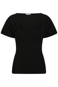 Anthea Knit Top | Black | Bluse fra Neo Noir – nedsat