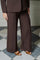 Sury Suit Pants | Dark Brown | Bukser fra Neo Noir