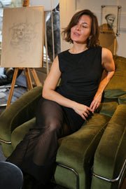 Marlise Mesh Skirt | Black | Nederdel fra Neo Noir