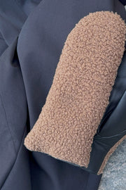 Mittens w. sherpa fleece 16610 | Brun | Mittens w. sherpa fleece fra Depeche