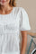 Kiril S Voile Blouse | White | Bluse fra Neo Noir