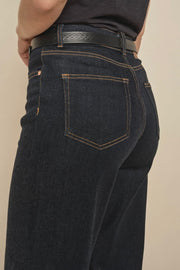 Dara Deluxe Jeans 32' | Dark Blue | Jeans fra Mos Mosh