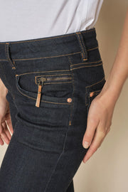 Carla Naomi Deluxe Jeans 32' | Dark Blue | Jeans fra Mos Mosh