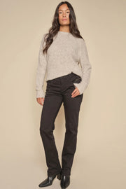 Carla Naomi Deluxe Jeans 32' | Black | Jeans fra Mos Mosh