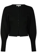 Briano Stitch Knit Cardigan | Black | Strik fra Neo Noir – nedsat