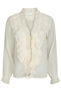 Ivey Blouse | Creme | Bluse fra Neo Noir – nedsat