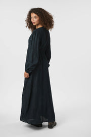 Silfi Crepe Dress | Navy | Kjole fra Neo Noir