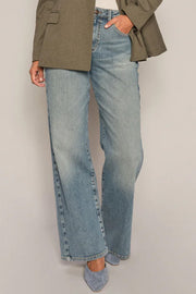 Dara Galleon Jeans  Regular | Blue | Jeans fra Mos Mosh