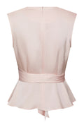 Risetta Heavy Sateen Top | Light Pink | Bluse fra Neo Noir