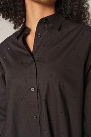 Danika Rhin Shirt  | Black | Skjorte fra Mos Mosh