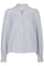 Astrida Stripe Stone Blouse | White | Bluse fra Neo Noir