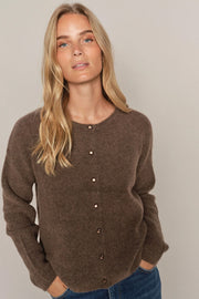 Almine Knit Cardigan  | Pine Bark  | Strik fra Mos Mosh