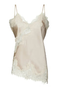 Viole Lace Top | Champagne | Bluse fra Neo Noir